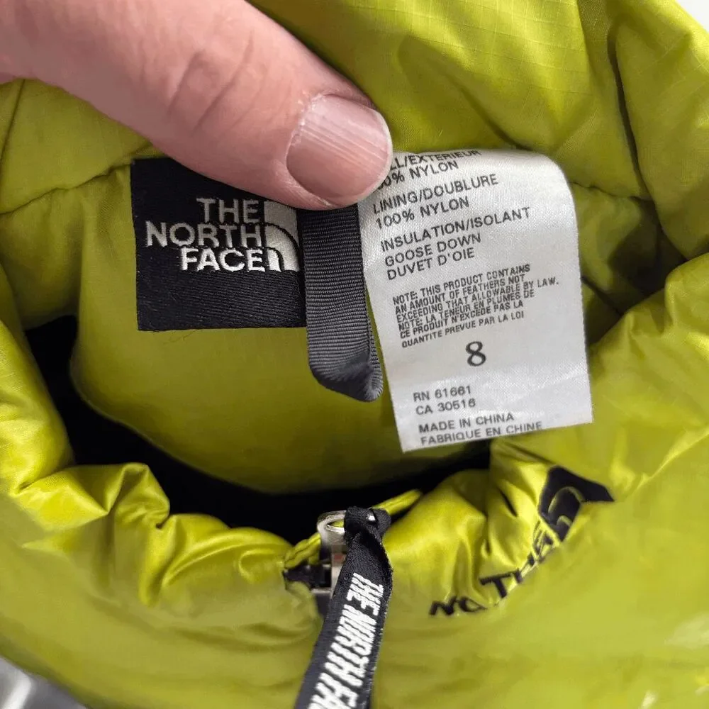 The North Face Lime Green Quilted Vest - Picture 6 of 6
